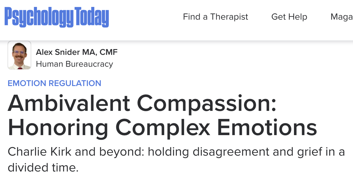 Ambivalent Compassion